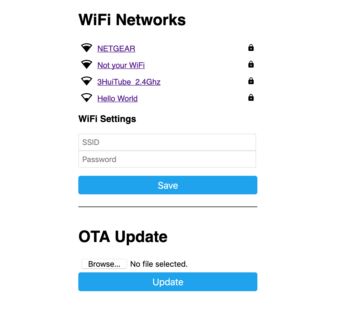 ESPHome screenshot