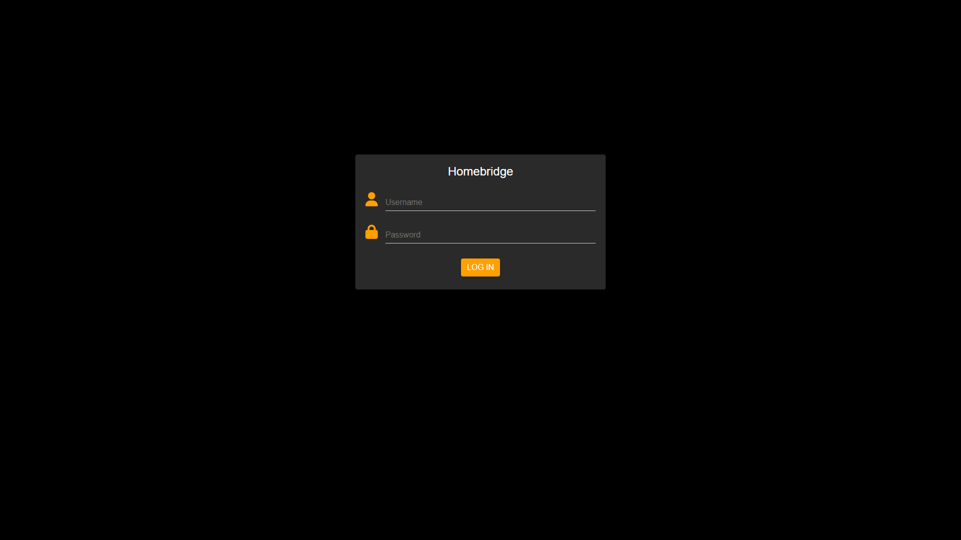 Homebridge screenshot