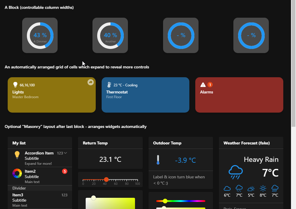 OpenHAB screenshot