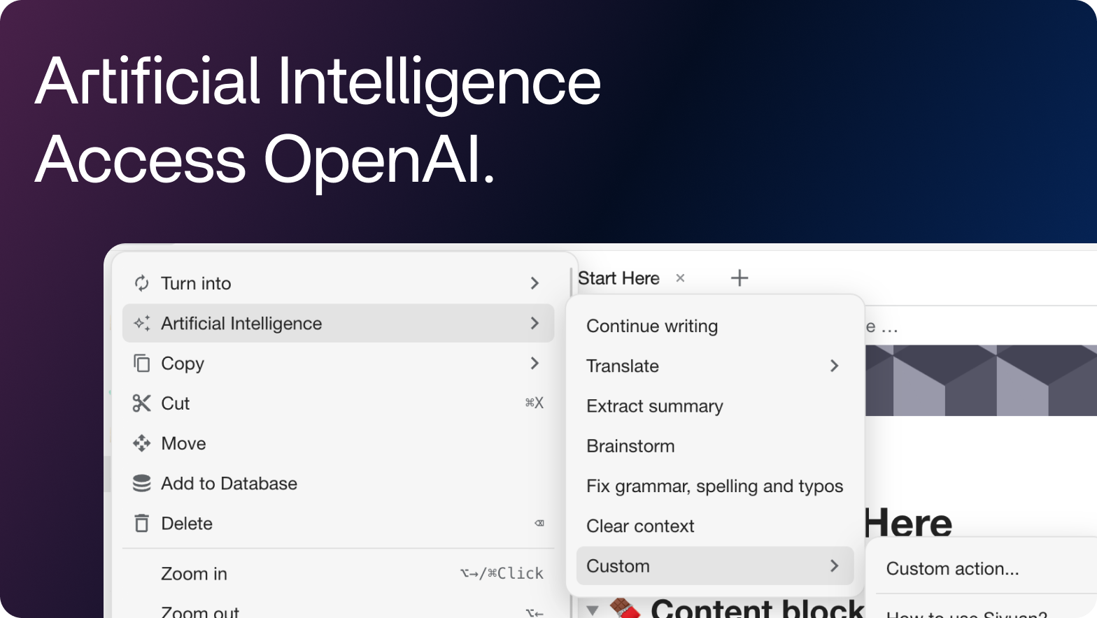 SiYuan Note screenshot