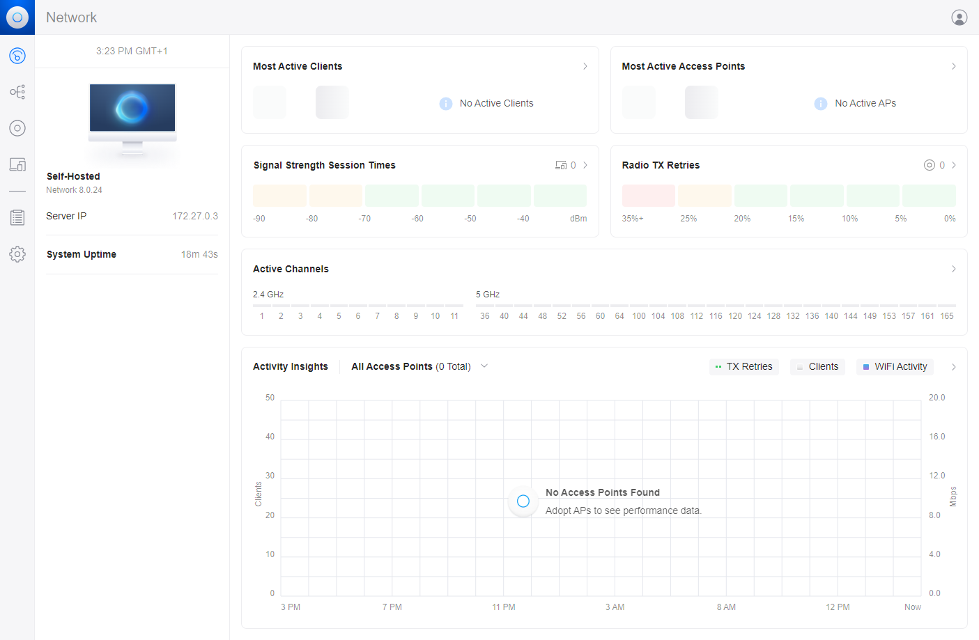 Unifi Network Application screenshot